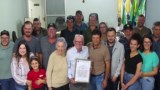Câmara Municipal faz homenagem ao senhor Nelson Moresco nesta 31ª Sessão Ordinária. Câmara Municipal faz homenagem ao senhor Nelson Moresco nesta 31ª Sessão Ordinária.