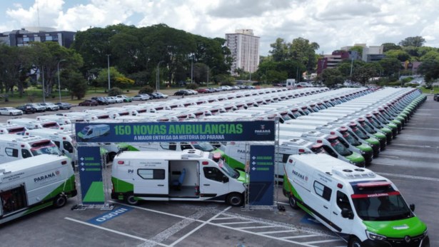 Aumento da frota de ambulâncias com UTI ajuda a salvar vidas no Paraná